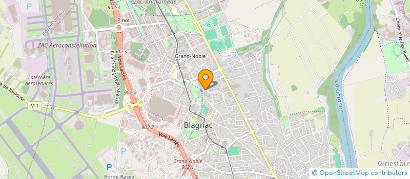 localisation de l'entreprise SARL LIFE 3D à BLAGNAC
