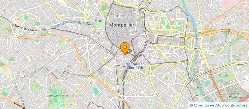 localisation de l'entreprise SARL LIGNE à MONTPELLIER