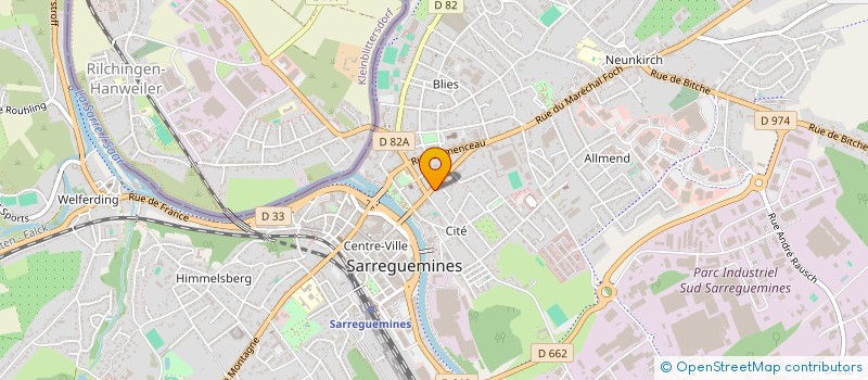 localisation de l'entreprise SARL LIKA à SARREGUEMINES