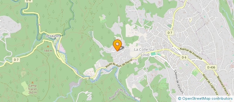 localisation de l'entreprise SARL LILEGIN à LA COLLE-SUR-LOUP