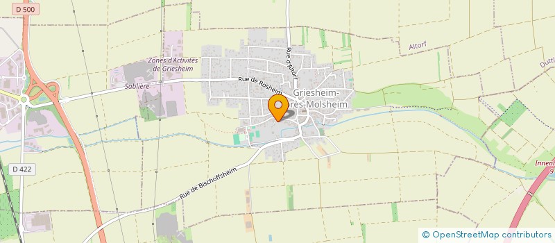 localisation de l'entreprise SARL LILEO  GRIESHEIM-PRES-MOLSHEIM