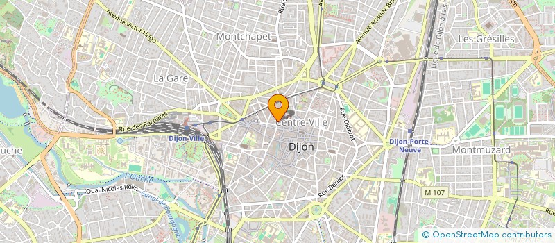 localisation de l'entreprise SARL LILI  DIJON