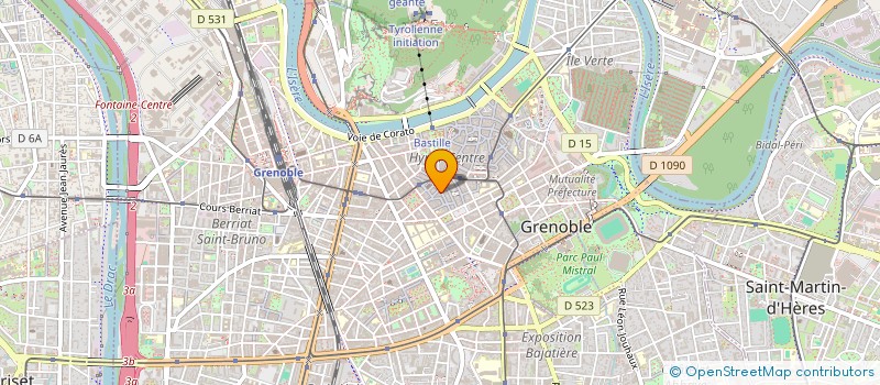 localisation de l'entreprise SARL LILI à GRENOBLE