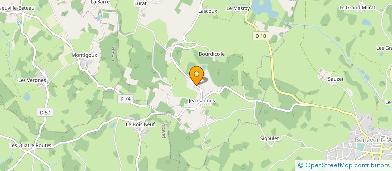 localisation de l'entreprise SARL LILIAN DHIEUX à LE GRAND-BOURG