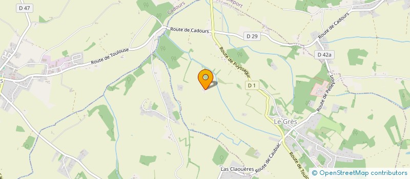 localisation de l'entreprise SARL LILIAN ET VIVIANE BERNARD  LE GRES