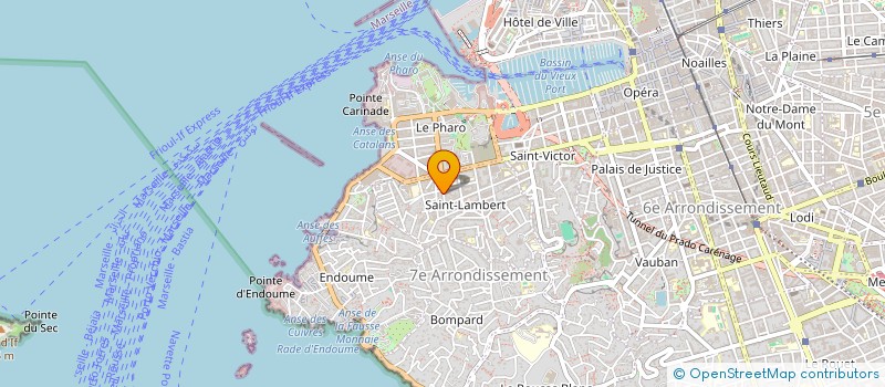 localisation de l'entreprise SARL LILUMA à MARSEILLE