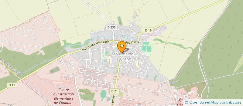 localisation de l'entreprise SARL LIMA J.  MOURMELON-LE-GRAND