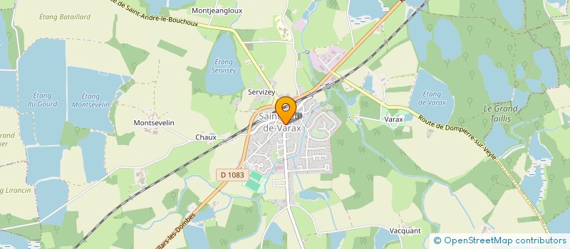 localisation de l'entreprise SARL LIMANDAS à SAINT-PAUL-DE-VARAX