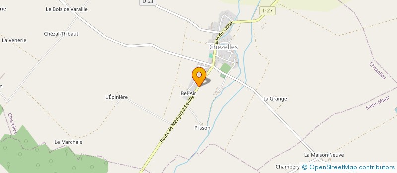 localisation de l'entreprise SARL LIMBERT ET FILS à CHEZELLES