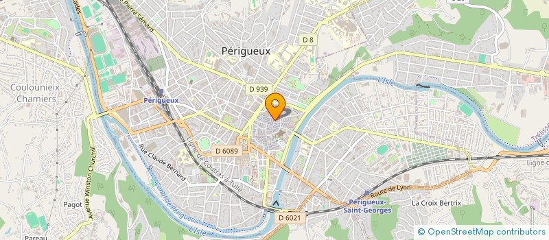 localisation de l'entreprise SARL LIMOGEANNE 12 à PERIGUEUX