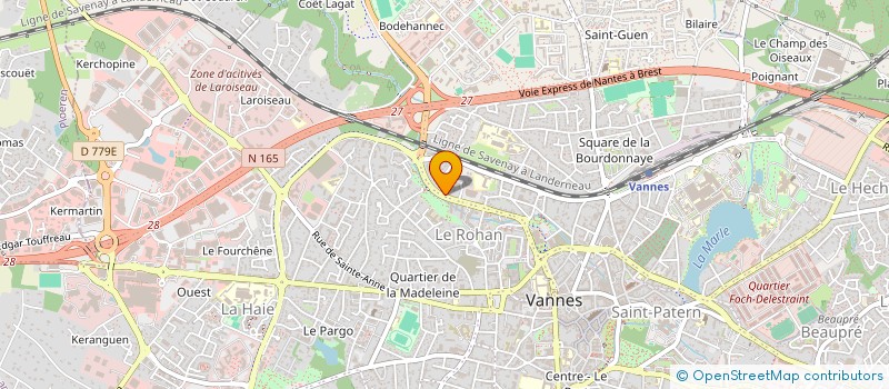 localisation de l'entreprise SARL LIMONADE à VANNES