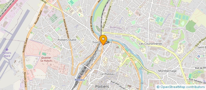 localisation de l'entreprise SARL LIMONIUM à POITIERS