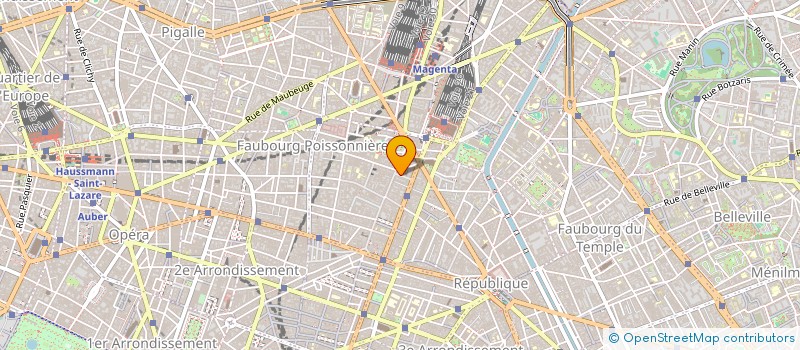 localisation de l'entreprise SARL LIMOUSIN  PARIS