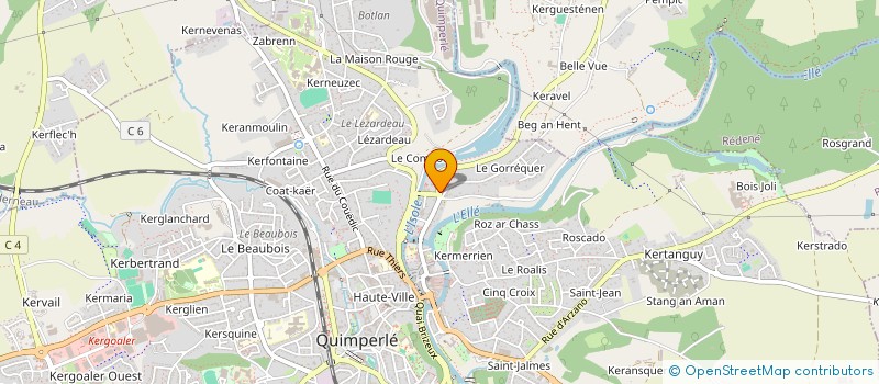localisation de l'entreprise SARL LINA à TREMEVEN