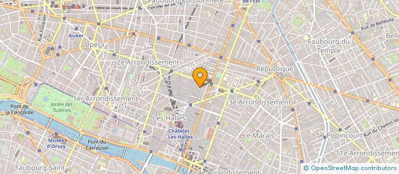 localisation de l'entreprise SARL LINDA PARIS à PARIS