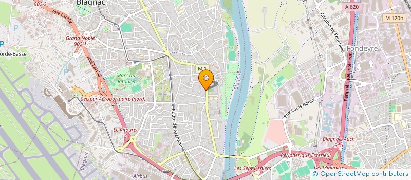 localisation de l'entreprise SARL LINGUALJET ORTHODONTICS à BLAGNAC