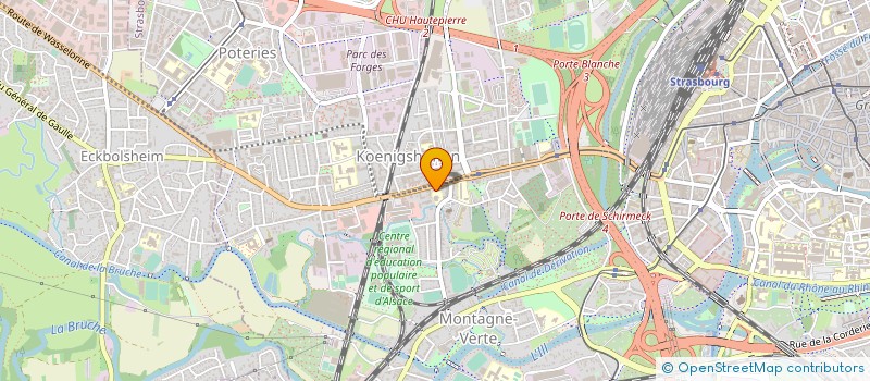 localisation de l'entreprise SARL LINH à STRASBOURG