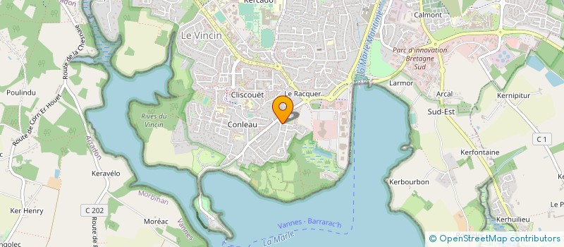 localisation de l'entreprise SARL LINO à VANNES