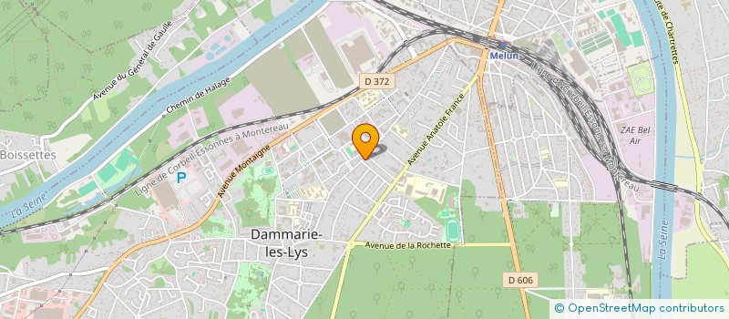localisation de l'entreprise SARL LIONEL MAILLARD à DAMMARIE-LES-LYS