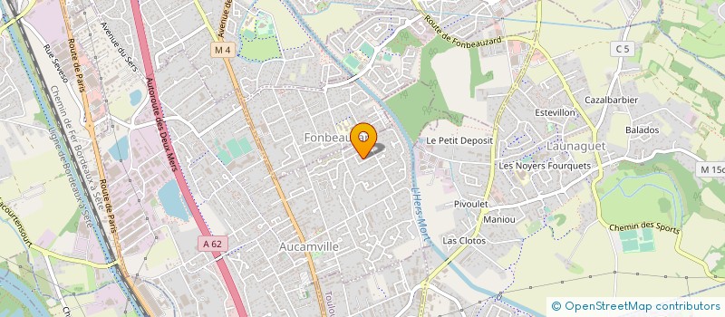 localisation de l'entreprise SARL LIONEL PERONNAUD à AUCAMVILLE