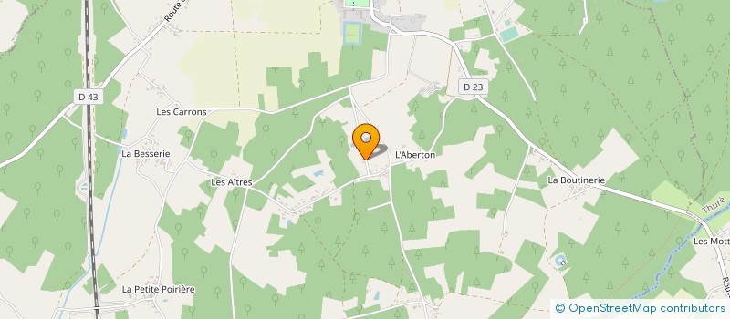 localisation de l'entreprise SARL LIONHARTBEER  SCORBE-CLAIRVAUX