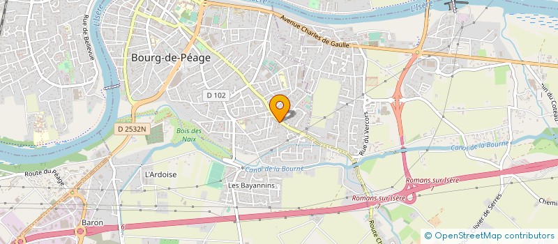 localisation de l'entreprise SARL LIONNETON à BOURG-DE-PEAGE