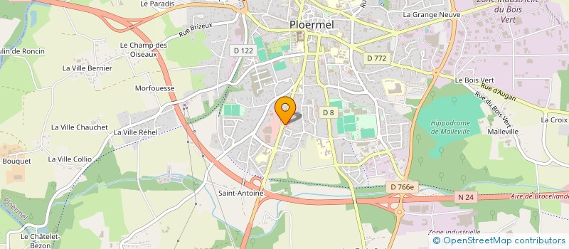 localisation de l'entreprise SARL LIOREN à PLOERMEL