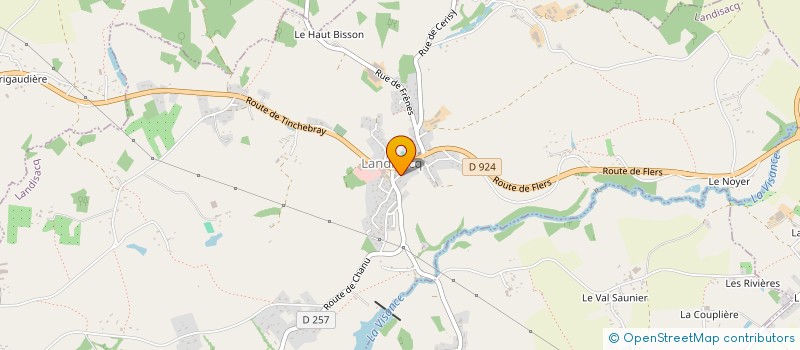 localisation de l'entreprise SARL LIOT-LIARD à LANDISACQ