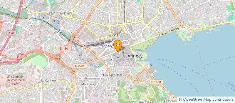 localisation de l'entreprise SARL LIPS à ANNECY