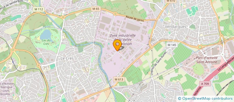 localisation de l'entreprise SARL LIS à VENDARGUES