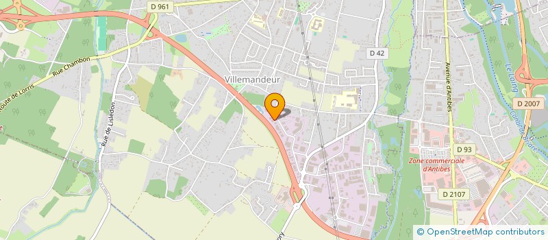 localisation de l'entreprise SARL LIS-ORANGE DISCOUNT à VILLEMANDEUR