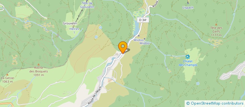 localisation de l'entreprise SARL LISPACH EVASION à LA BRESSE