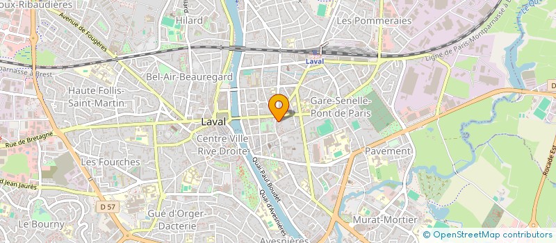 localisation de l'entreprise SARL LISSUTEM à LAVAL