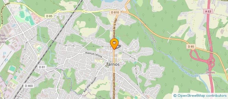 localisation de l'entreprise SARL LITTORAL  TARNOS