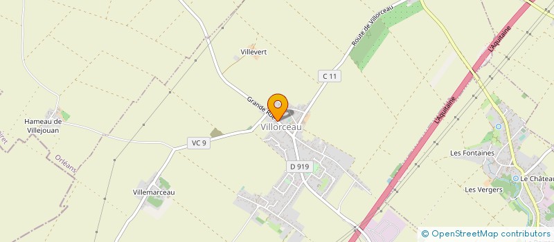 localisation de l'entreprise SARL LIVE PLUS à VILLORCEAU
