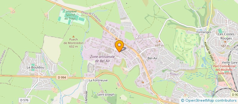 localisation de l'entreprise SARL LIVROGAZ COMBUSTIBLES à RODEZ