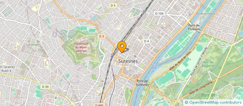 localisation de l'entreprise SARL LJP à SURESNES