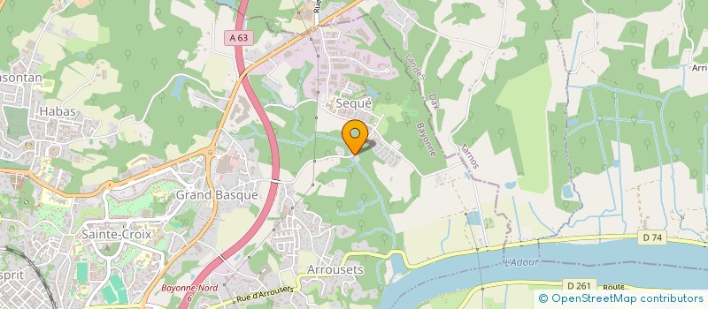 localisation de l'entreprise SARL LLESET à BAYONNE