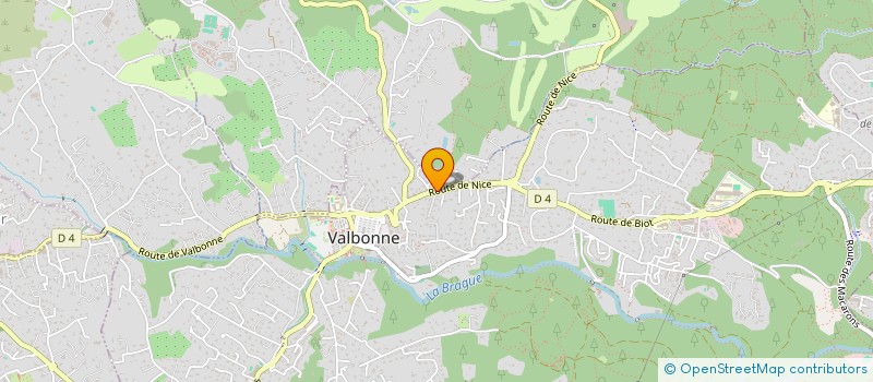 localisation de l'entreprise SARL LLOVEGRAND à VALBONNE