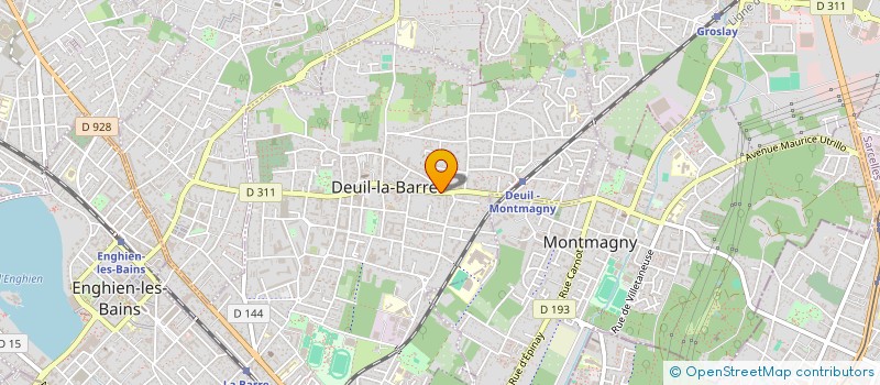 localisation de l'entreprise SARL LLYDU  DEUIL-LA-BARRE