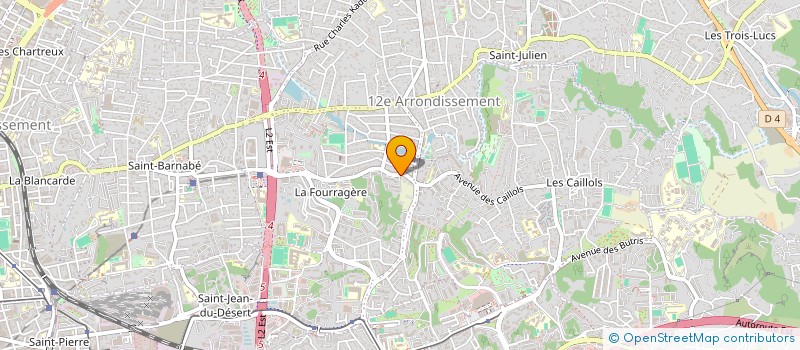 localisation de l'entreprise SARL LM AUTO SAINT ANGE  MARSEILLE