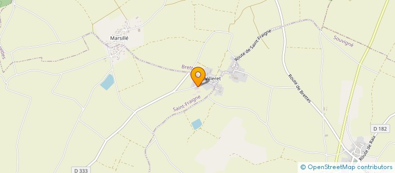 localisation de l'entreprise SARL LM SOLEIL EXPLOITATION à SAINT-FRAIGNE
