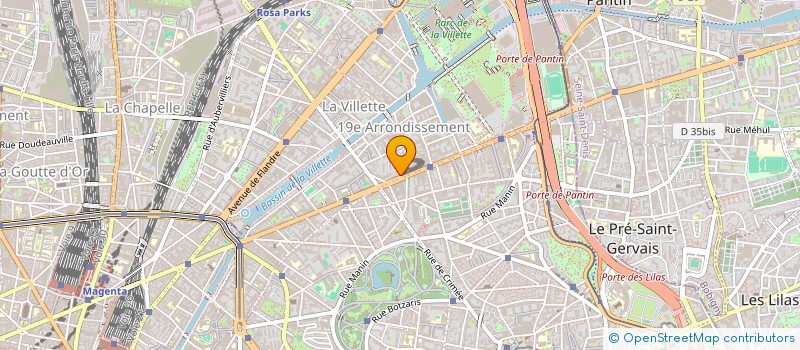 localisation de l'entreprise SARL LMBB  PARIS