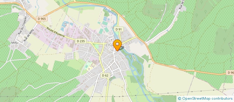 localisation de l'entreprise SARL LMF à CHABLIS