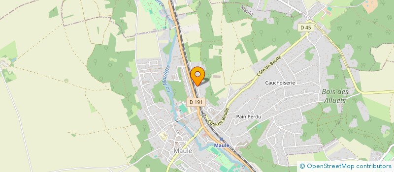 localisation de l'entreprise SARL LMVB  MAULE