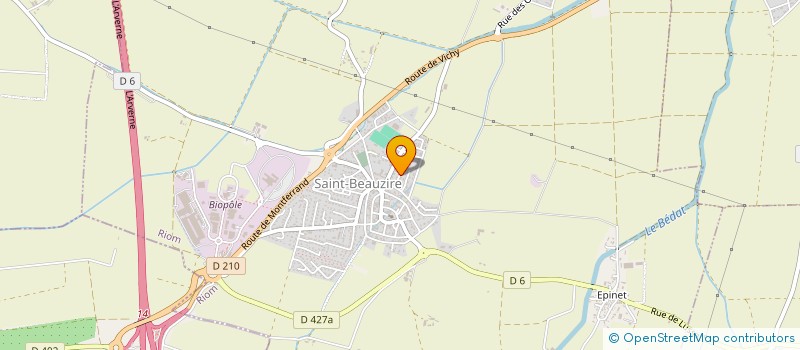 localisation de l'entreprise SARL LN à SAINT-BEAUZIRE