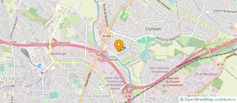 localisation de l'entreprise SARL LNS à L'UNION
