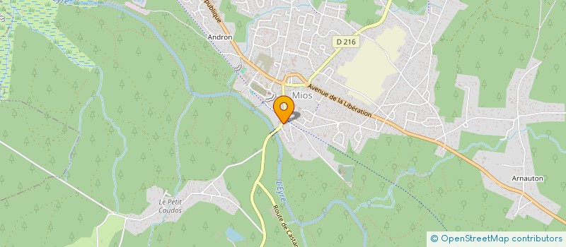 localisation de l'entreprise SARL LO BERGE  MIOS