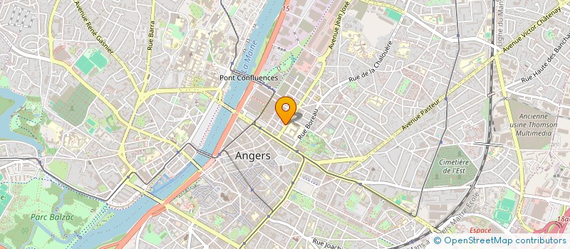 localisation de l'entreprise SARL LO'JO INCORPORATED à ANGERS