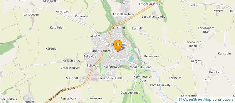 localisation de l'entreprise SARL LOAEC JEAN MARC à LE DRENNEC